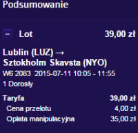 Super ceny biletów na połączenie Lublin Sztokholm